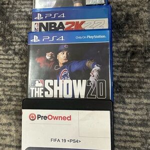 PS4 Game Sports Collection